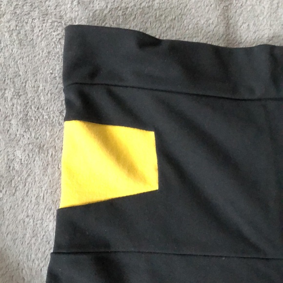 Live the Process Cosmic Legging Black Yellow XS - Picture 3 of 11